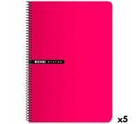 Carnet de notes ENRI Carré Rouge Din A4 (5 pièces)
