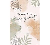 Carnet de Notes Enseignant: Cahier Relevé de Notes pour les enseignants des collèges et lycées - Format A5