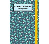 Carnet De Notes Enseignant: Tableaux De bord pour Le suivi De plus + 25 classes et + 30 Pages Lignées pour prises de notes