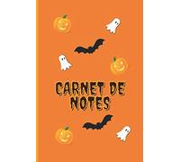 carnet de notes Halloween: cahier à remplir chauve-souris citrouille fantôme / carnet à remplir / idée cadeau Halloween
