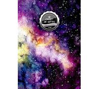 Carnet de Notes Hexagones: A4 - 21 x 29.7 cm - 150+ pages avec Hexagones - Chimie Organique - Cahier de Chimie Cahier de Laboratoire - Journal - ... et Infini ! (Aquarelles, Watercolor) - K060