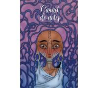 Carnet de notes : Les filles de la lune - Pages lignées - 125 pages: Bleu, violet, mystérieux, original