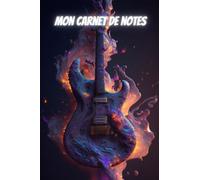 Carnet de notes ligné - Guitare Basse - pour les amoureux de la musique: Carnet pour prendre des notes