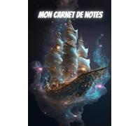 Carnet de notes lignée - Bateau- pour les amoureux des bateaux: Carnet pour prendre des notes