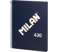 Carnet de notes Milan 430 bleu marine