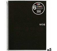 Carnet de notes Miquelrius Graphit A4 150 draps (5 pièces)