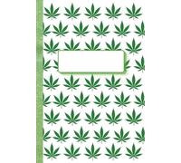 Carnet de Notes | Motif Feuilles Cannabis Sativa - Botanique & Chanvre | 120 pages lignées | Format 6x9 (15,24 x 22,86 cm): Carnet de notes ligné | ... Design botanique et motif chanvre | 120 pages