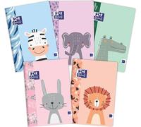 Carnet de notes Oxford A5 16k ligne étroite 90g enfants animaux