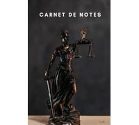 Carnet de notes: Parfait pour avocat, professionnel et étudiant en droit - Idée de cadeau pour passionné en droit - 100 pages lignées