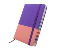 Carnet de Notes Quotidien 2027 A5, Agenda Hebdomadaire et Mensuel | Couverture Souple Bicolore, Pages Lignées Datées, pour Femmes et Navetteuses, Notes et Emplois