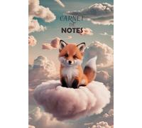 Carnet De Notes, Renard Mignon Dans Le Ciel: Beau Cahier De Notes Fantaisie Et Original Pour Les Passionnés, Amoureux De La Nature | Idée Cadeau, Agenda Renard