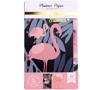 Carnet De Notes Série Never Flamingo, Index Pages A6 Planificateur Spirale Diviseur Signet Pour Filofax Notebook Accessoires Papeterie 6 Pièces