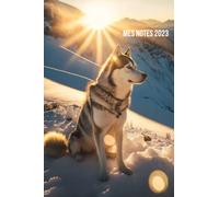 Carnet de Notes sur le Thème des Chiens Loups: Format 6x9, 100 Pages Lignées pour la Prise de Notes, Dessins, Croquis et Idées créatives.: Explorez ... pour une utilisation quotidienne inspirante.