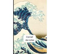 Carnet de notes tableau "La Vague de Kanagawa" du peintre Katsushika Hokusai: La cadeau original pour un ami amateur d'art