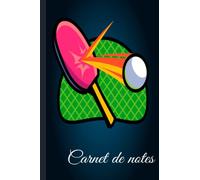 Carnet de Notes Tennis de Table: Cahier de tennis de table, cahier de papier ligné pour l'école, étudiants, pour enfants, garçons, filles, cahier de tennis de table, amateur de tennis de table