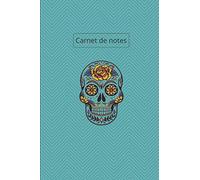 Carnet de notes - Tête de mort mexicaine - 100 pages illustrées