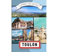 Carnet de notes Toulon | Var 83: 100 pages lignées avec illustrations