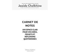Carnet de notes: Un espace clair pour vos idées, projets et réflexions quotidiennes