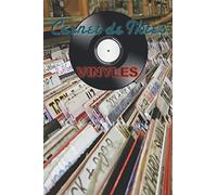Carnet de notes Vinyles: Carnet ligné pour les amoureux de musique sur vinyles⎪Musique Pop, Rock, Vintage, Moderne, ce journal original au format ... blanc de qualité⎪Belle couverture brillante