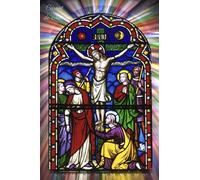 Carnet de Notes: Vitrail - Journal pour écrire vos prières et vos réflexions sur votre religion et votre spiritualité | Préparation des messes et Enseignement du catéchisme | 120 pages