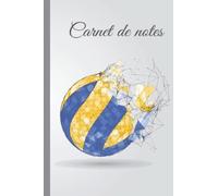 Carnet de notes volley-ball: Cahier de volley-ball à larges lignes, cahier en papier ligné pour l'école, les étudiants, pour enfants, garçons, filles, ... cahier de volley-ball, amateur de volley-ball