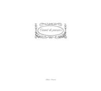 Carnet de pensées XVIIIème : Collection d'Autrefois. Des carnets élégants au charme d'antan, pour écrire vos pensées, vos secrets, vos précieux ... Papier de qualité, coloris ivoire. 200 pages.