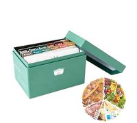 Carnet De Planificateur De Repas Hebdomadaire | Bloc-notes Cuisiner Avec Des Fiches De Recettes | Outil De Planification De Repas, Pour Bureau Mural, Cuisine Familiale, Liste D'épicerie, Travail, Mais