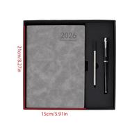 Carnet de planificateur - Organisateur quotidien de l'ordre du jour avec calendrier de 12 mois, planificateur de tâches de travail et notes Journal pour le fitness, voyages, bureaux, affai