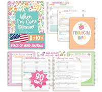 Carnet de planification de fin de vie - Organiseur de planification successorale, When I'm Gone Planner, carnet de dossiers d'urgence pour la mort, classeur de fin de vie, carnet de planification