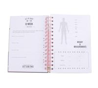 Carnet de Planification Fitness à Spirale pour Entraînement et Musculation