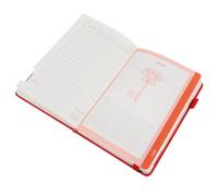 Carnet de Planification Hebdomadaire 2025 en Papier Rouge | Planification Budgétaire et Cours, Usage Bureau et École, pour Élèves et Apprenants D'anglais