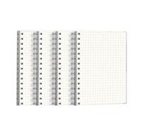 Carnet de planification portable 4PC-A6 avec bobine de mémoire - PP Rollover (style à carreaux)