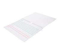 Carnet de Planification Portable Anglais sans Date | Couverture Élégante, Papier Léger Reliure Métal, Format Pratique, pour Emploi du Temps et Suivi