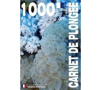 CARNET DE PLONGEE - 1000 plongées AIR NITROX TRIMIX: Pour les plongeurs passionnés, débutants, experts et formations FFESSM, ANMP, FSGT, UCPA, SNMP, ... etc. MODEL F - Broché - Version Française