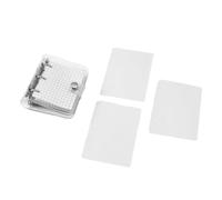 Carnet de poche à 3 anneaux pour bricolage, scrapbooking, 80 feuilles de papier quadrillé, fournitures de bureau