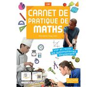Carnet de pratique de Maths CAP - Livre élève - éd. 2023
