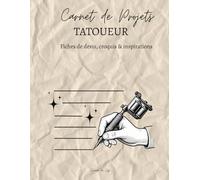 Carnet de projets tatouage et devis clients