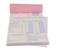 carnet de ramonage - 50 feuilles - progalva 836099