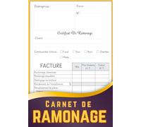 Carnet De Ramonage: Registre De Ramonage Professionnel | Certificats Et Factures Pour Interventions Sur Cheminées, Poêles Et Chaudières