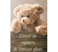 Carnet de rapports de l'enfant placé: Carnet de rapports pour assistante familiale, journal de bord de l'assistante familiale, carnet de rapports un ... familiale et les professionnels de l'enfance