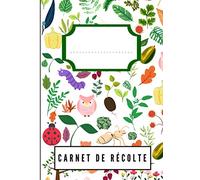 Carnet de Récolte | Mon Herbier: Journal de botanique pour collectionner les plantes, les feuilles, les fleurs … | Herbier pour enfants |Herbier pour ... | 100 PAGES GRAND FORMAT A4 21 cm x 29,7 cm