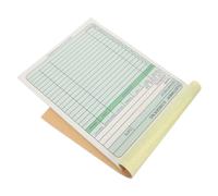 Carnet de Reçus et Commandes, Registre Papier Compact