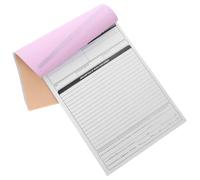 Carnet de Reçus pour Facturation en Intervention avec Papier Autocopiant | Conçu pour Petites Entreprises et Techniciens, pour Interventions Terrain et Ateliers de Réparation