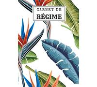 Carnet de régime: Carnet de régime, agenda minceur, journal alimentaire pour suivre vos objectifs de pertes de poids et vos activités sportives. ... et vos séances. Pour 60 jours, grand format.