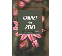 Carnet de Reiki: Cahier de bord pour praticien ou maître Reiki pour suivi de séance avec 60 fiches à remplir | Petit format 15,24 x 22,86cm