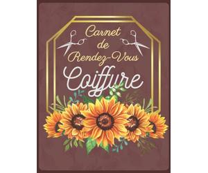 carnet de rendez-vous coiffure: Planning pour Salon de coiffure,agenda salon de coiffure,100 pages grand format,noter tous les renseignements de vos clients,cadeau pour coiffeuse femme