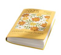 Carnet de rendez-vous hebdomadaire 2025 | Carnet de réunion avec motif peinture Planificateur quotidien, carnet de rendez-vous étanche pour bureau, maison, enregistre les questions importantes