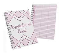 Carnet de rendez-vous non daté 15 minutes intervalles de haute qualité A5 Taille de salon de beauté thérapeutes