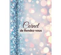 Carnet de Rendez-Vous: Planning pour Salon de Beauté Coiffeur Estheticienne , Independant / Facilite la Prise de RDV professionnel/ Agenda de 52 Semaines .. 15min d'intervalle/