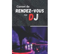 Carnet de rendez-vous pour DJ: Fiches pré-remplis pour préparer les soirées d'animations en tant que disc-jockey